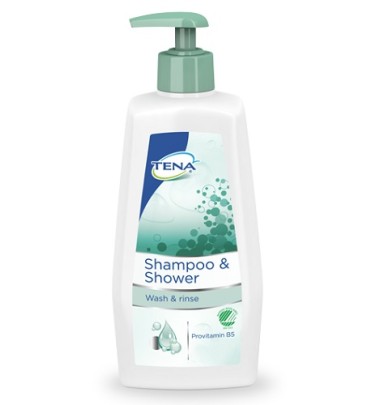 TENA SHAMPOO&SHOWER 500ML 1207