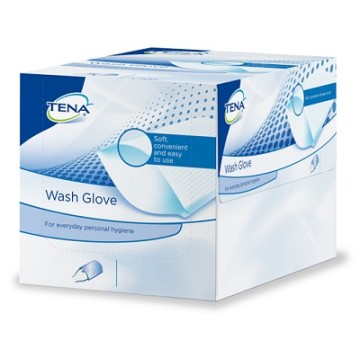 TENA WASH GLOVE 50PZ  0701