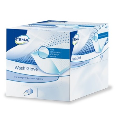 TENA WASH GLOVE 50PZ  0701