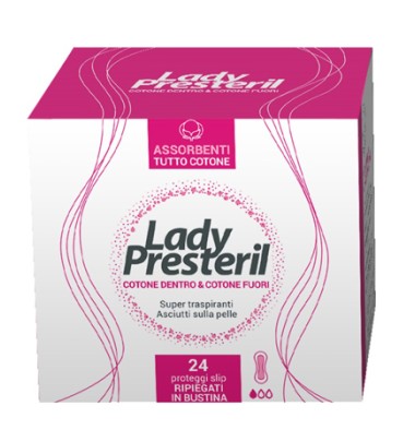 Lady Presteril Cotton Power Pocket Proteggi Slip In Cotone 24 Pezzi-OFFERTISSIMA-ULTIMI PEZZI-ULTIMI ARRIVI-PRODOTTO ITALIANO-