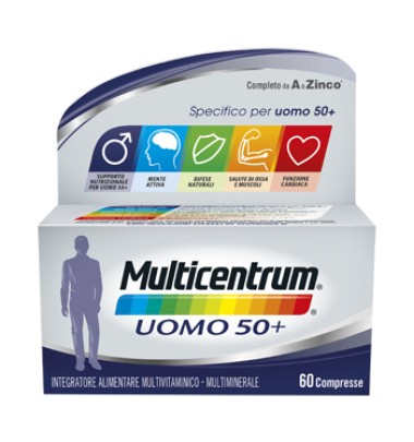 MULTICENTRUM UOMO 50+ 60CPR