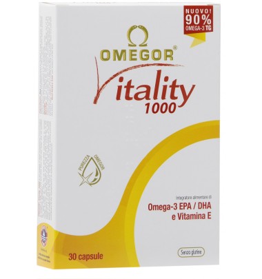 Omegor Vitality 1000 30 Capsule Molli 