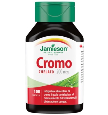 JAMIESON CROMO CHELATO 100CPR