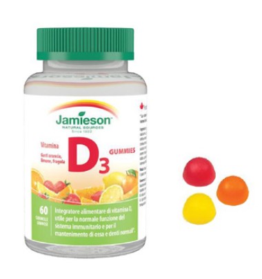 JAMIESON VITAMINA D GUM 60CARA