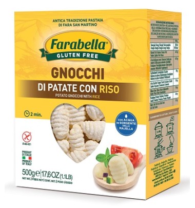 Farabella Gnocchi Pat Riso500g