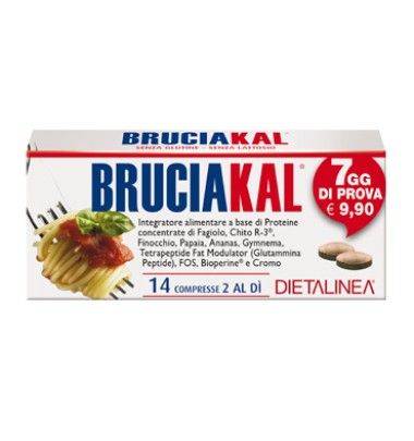 BRUCIAKAL 7 DAYS 14CPR-PRODOTTO ITALIANO-ULTIMO ARRIVO-LUNGA SCADENZA-OFFERTISSIMA-