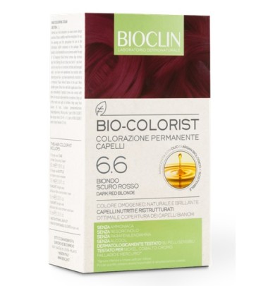 Bioclin Bio Colorist Tintura Capelli Colore Biondo Scuro Rosso 6.6  -ULTIMI ARRIVI-PRODOTTO ITALIANO-OFFERTISSIMA-ULTIMI PEZZI-