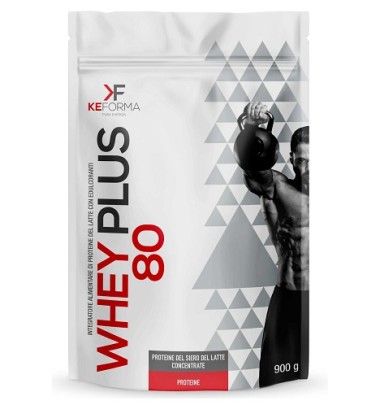 WHEY PLUS 80 FRAGOLA BUSTA900G