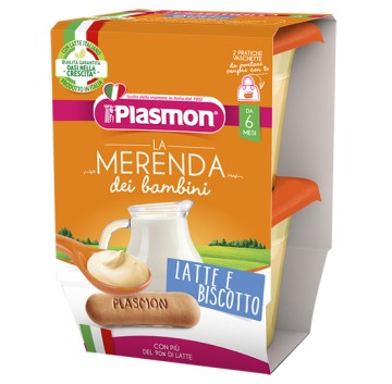 PLASMON MEREN LATTE BISC 2X120G