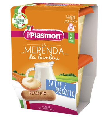 PLASMON MEREN LATTE BISC 2X120G