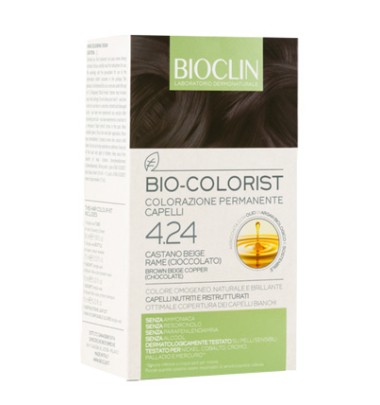 Bioclin Bio Colorist Tintura Capelli Colore Castano Beige 4.24 -OFFERTISSIMA-ULTIMI PEZZI-ULTIMI ARRIVI-PRODOTTO ITALIANO-