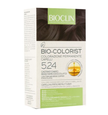 Bioclin Bio Colorist Tintura Capelli Colore Castano Chiaro Beige 5.24-OFFERTISSIMA-ULTIMI PEZZI-ULTIMI ARRIVI-PRODOTTO ITALIANO-