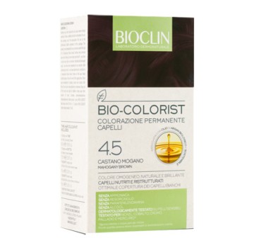 Bioclin Bio Colorist Tintura Capelli Colore Castano Mogano 4.5