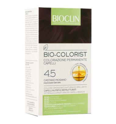 Bioclin Bio Colorist Tintura Capelli Colore Castano Mogano 4.5