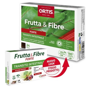 FRUTTA & FIBRE FORTE 24CUBETTI