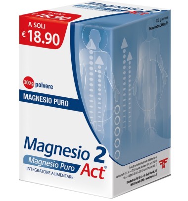 MAGNESIO 2 ACT MG PURO 300G