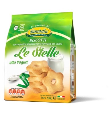 FARABELLA Bisc.Stelle Yog.200g