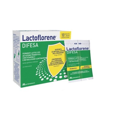 LACTOFLORENE DIFESA 10BUST -PRODOTTO ITALIANO-ULTIMO ARRIVO-LUNGA SCADENZA-