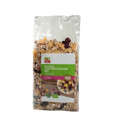 MUESLI FRUTTI ROSSI 375G BIO