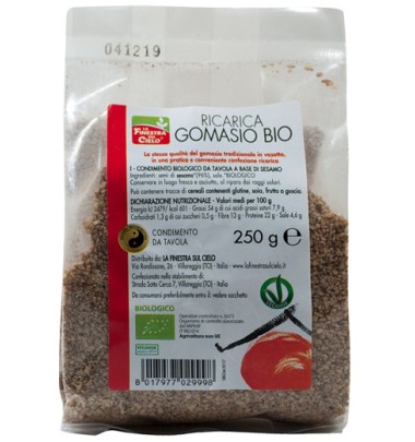 GOMASIO RICARICA 250G BIO