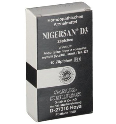 NIGERSAN D3 10SUPPOSTE SANUM