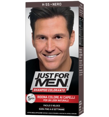 Just For Men Sh Color H55 Nero  -OFFERTISSIMA-ULTIMI PEZZI-ULTIMI ARRIVI-PRODOTTO ITALIANO-