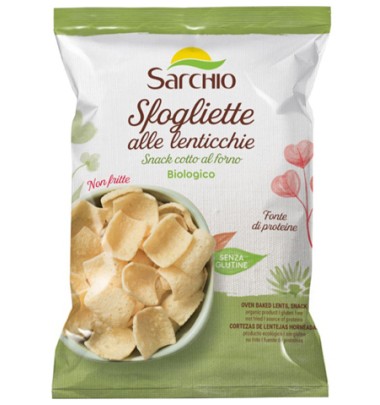 SARCHIO Sfogliette Lenticch50g
