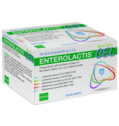 ENTEROLACTIS CEL 20STICK OROS