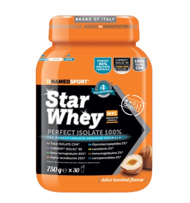 NAMEDSP.STAR WHEY HAZELNUT 750G