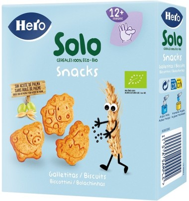 HERO B BISCOT SNACK ANIM 100G