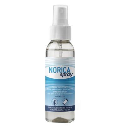 NORICA SPRAY IGIENIZZANTE 100ML -OFFERTISSIMA-ULTIMI PEZZI-ULTIMI ARRIVI-PRODOTTO ITALIANO-