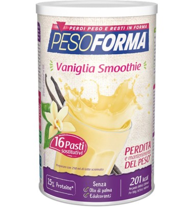 PESOFORMA VANIGLIA SMOOTHIE -ULTIMI ARRIVI-PRODOTTO ITALIANO-OFFERTISSIMA-ULTIMI PEZZI-