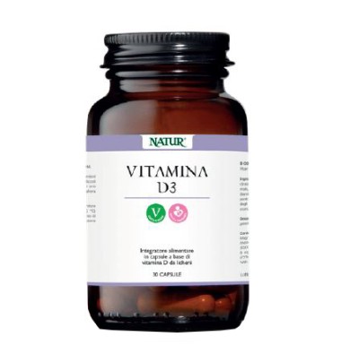 VITAMINA D3 30CPS NATUR