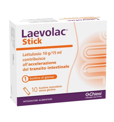 LAEVOLAC STICK 10BUST -OFFERTISSIMA-ULTIMI PEZZI-ULTIMI ARRIVI-PRODOTTO ITALIANO-