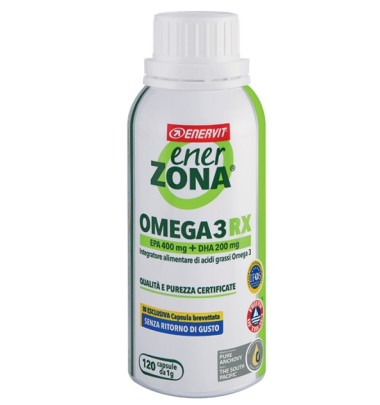 ENERZONA OMEGA 3 RX 120CPS