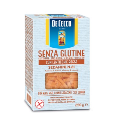 DE CECCO Sedanini/Lent.250g