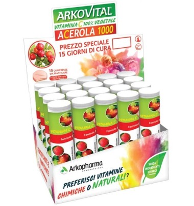 ARKOVITAL ACEROLA 1000 15CPR