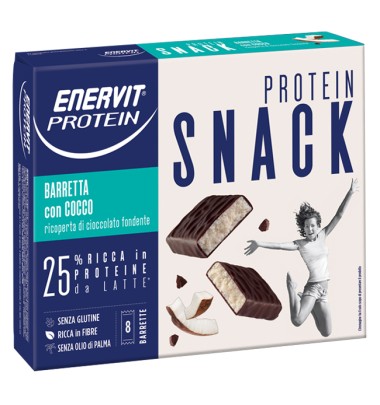 ENERVIT PROTEIN SNACK COCC8BAR