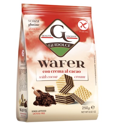 WAFER GUSTO CACAO 250G