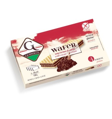 WAFER GUSTO CACAO 4X45G