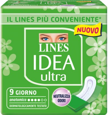 LINES IDEA Ultra Anatomico 9pz