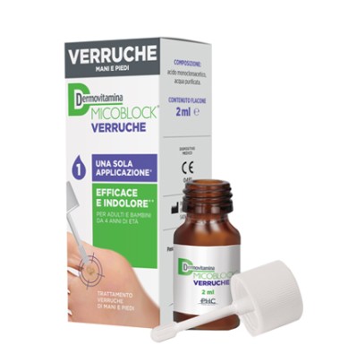 DERMOVITAMINA VERRUCHE 2ML-PRODOTTO ITALIANO-ULTIMI ARRIVI-LUNGA SCADENZA-