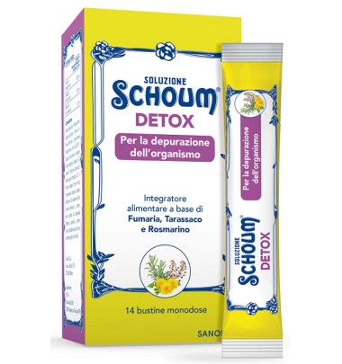 SCHOUM SOLUZ DETOX 14BUST