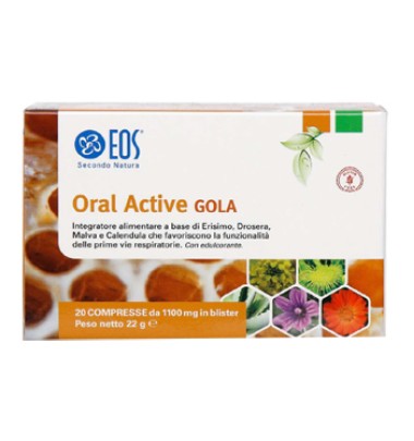 EOS ORAL ACTIVE GOLA 20CPR