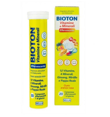 BIOTON VITAMINE E MINEALI 20CPR