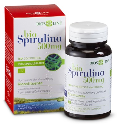 BIOSPIRULINA 500 NEW 150CPR BIOS