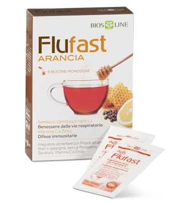 FLU FAST ARANCIA APIX 9BUST 9G