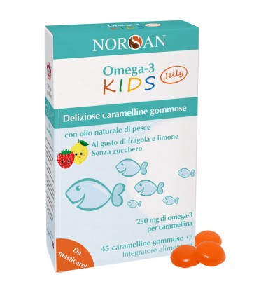 NORSAN OMEGA 3 KIDS CARAMELLIN