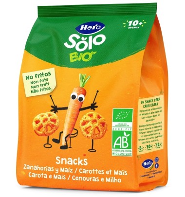 HERO SOLO SNACK CAROTA/MAIS40G