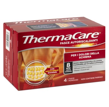 THERMACARE SCHIENA FASCIA 4PZ -OFFERTISSIMA-ULTIMI PEZZI-ULTIMI ARRIVI-PRODOTTO ITALIANO-